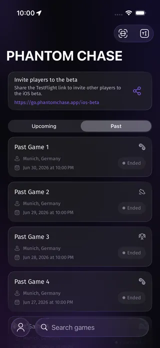 Phantom Chase's post-game summary screen with personal match stats